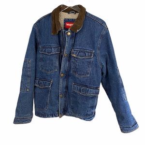 Vintage Wrangler | Denim Sherpa Jacket